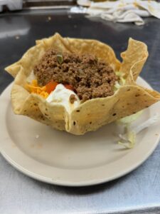 Taco salad from Mariachis in Brenham.